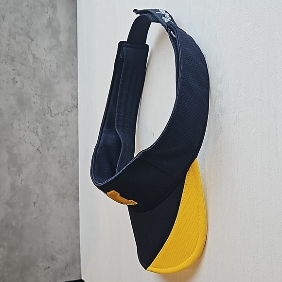 Michigan Wolverines Blue and Yellow Visor Like New - Picture 4 of 6